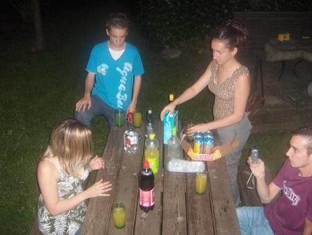 soirée chez cédric ( juillet 2006)