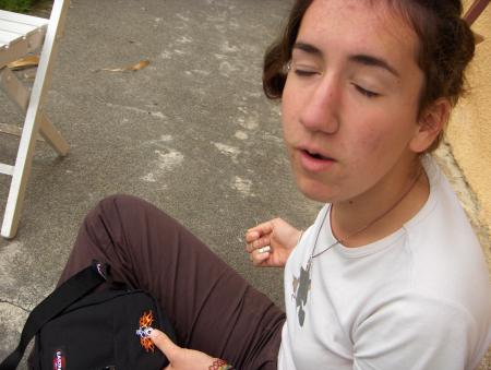 A l'annif de Cédric en septembre